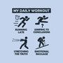 My Daily Workout-Mens-Long Sleeved-Tee-NMdesign