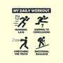 My Daily Workout-None-Polyester-Shower Curtain-NMdesign