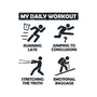 My Daily Workout-None-Polyester-Shower Curtain-NMdesign