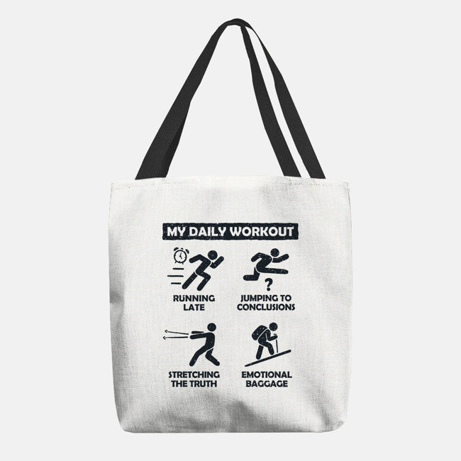 My Daily Workout-None-Basic Tote-Bag-NMdesign