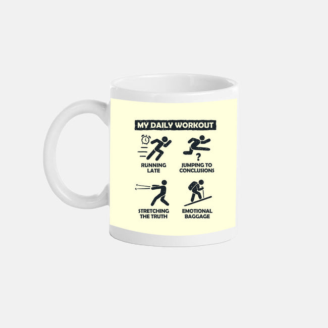 My Daily Workout-None-Mug-Drinkware-NMdesign