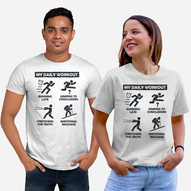 My Daily Workout-Unisex-Basic-Tee-NMdesign