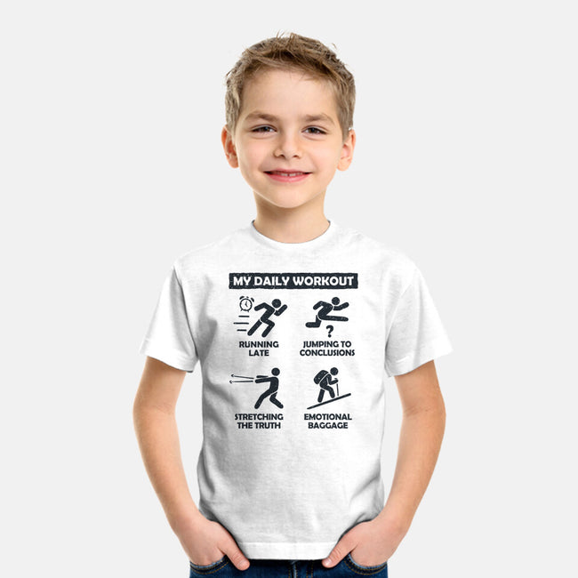 My Daily Workout-Youth-Basic-Tee-NMdesign