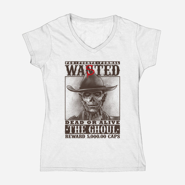 Wasted-Womens-V-Neck-Tee-Getsousa!