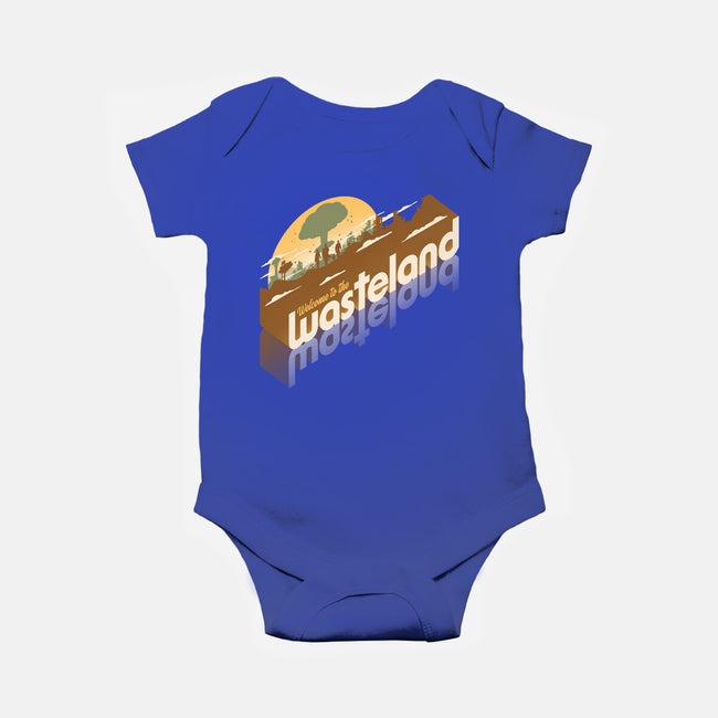 Sunset Wasteland-Baby-Basic-Onesie-Getsousa!