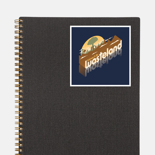 Sunset Wasteland-None-Glossy-Sticker-Getsousa!