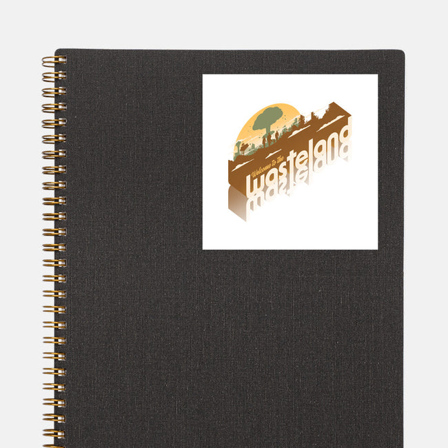 Sunset Wasteland-None-Glossy-Sticker-Getsousa!