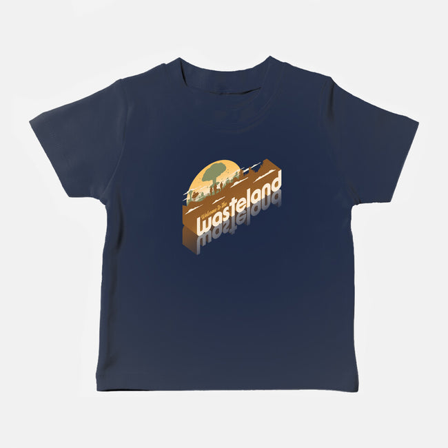 Sunset Wasteland-Baby-Basic-Tee-Getsousa!