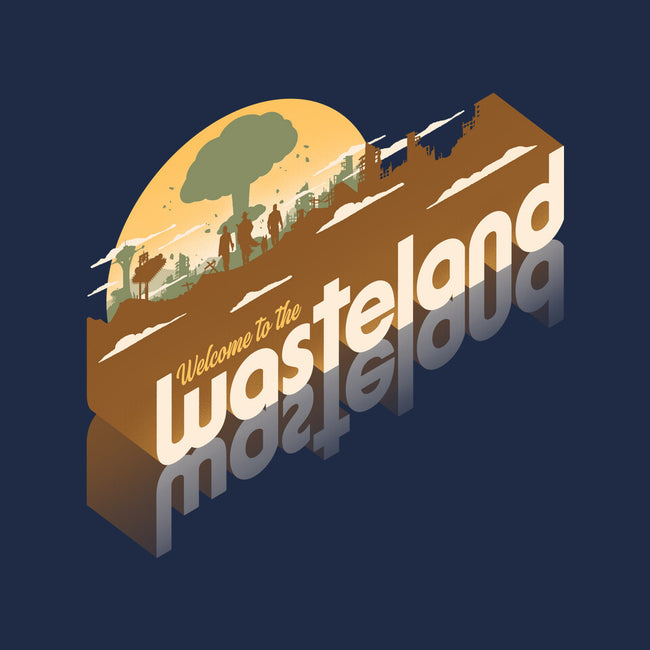 Sunset Wasteland-Mens-Long Sleeved-Tee-Getsousa!