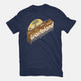 Sunset Wasteland-Womens-Fitted-Tee-Getsousa!