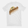 Sunset Wasteland-Womens-Fitted-Tee-Getsousa!
