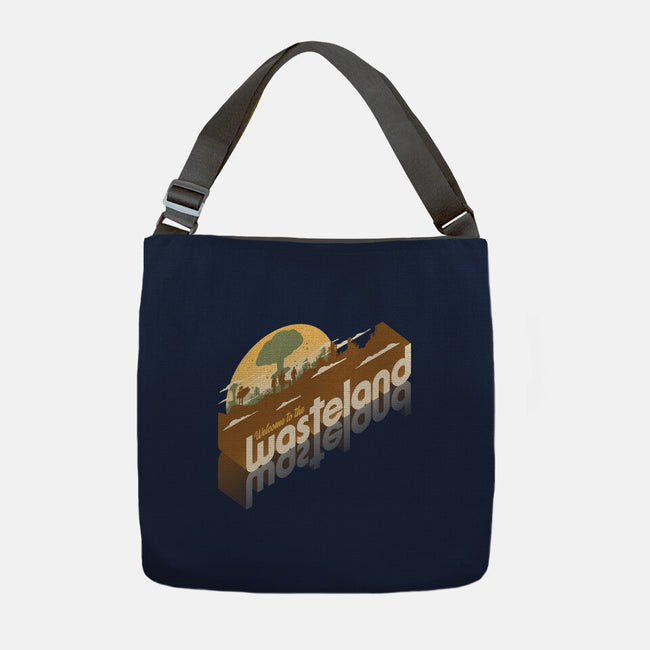 Sunset Wasteland-None-Adjustable Tote-Bag-Getsousa!