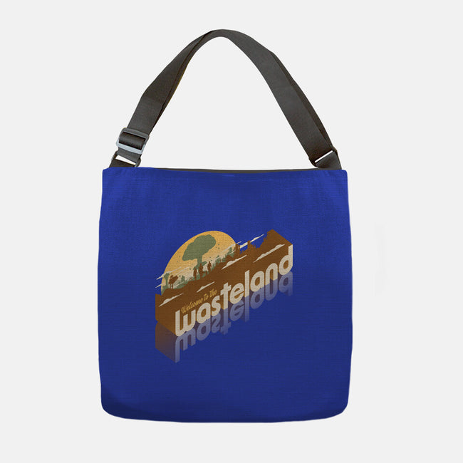 Sunset Wasteland-None-Adjustable Tote-Bag-Getsousa!
