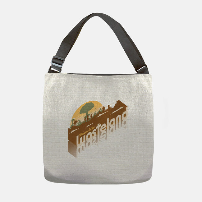 Sunset Wasteland-None-Adjustable Tote-Bag-Getsousa!