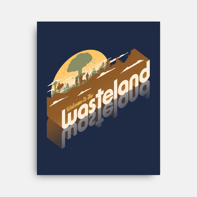 Sunset Wasteland-None-Stretched-Canvas-Getsousa!