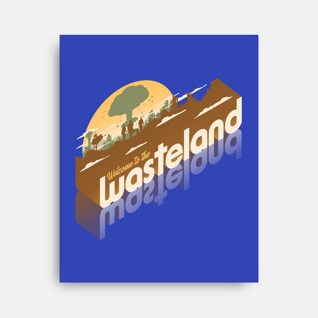 Sunset Wasteland-None-Stretched-Canvas-Getsousa!