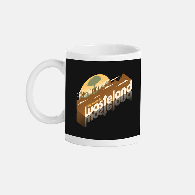 Sunset Wasteland-None-Mug-Drinkware-Getsousa!