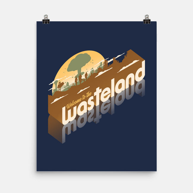 Sunset Wasteland-None-Matte-Poster-Getsousa!