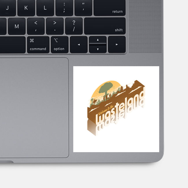 Sunset Wasteland-None-Glossy-Sticker-Getsousa!