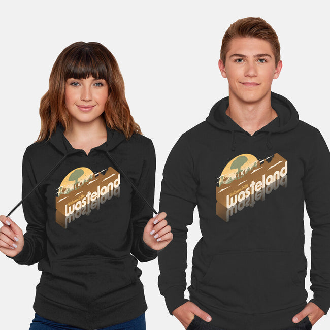 Sunset Wasteland-Unisex-Pullover-Sweatshirt-Getsousa!