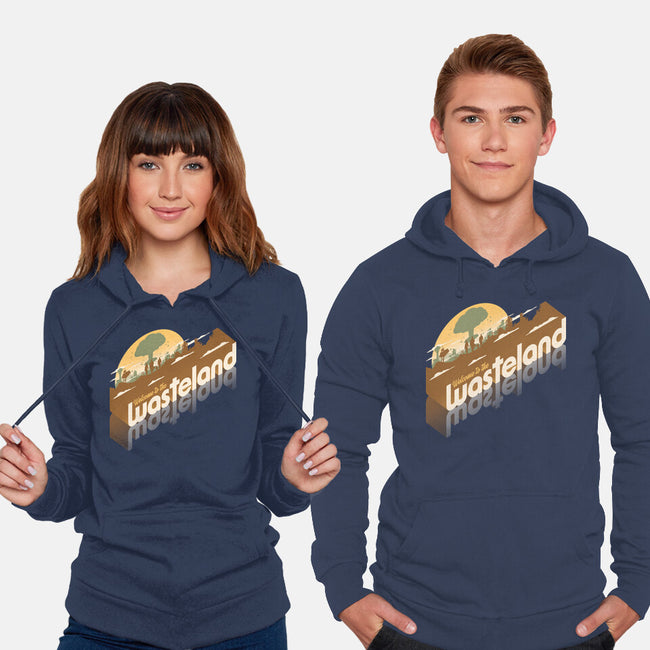Sunset Wasteland-Unisex-Pullover-Sweatshirt-Getsousa!