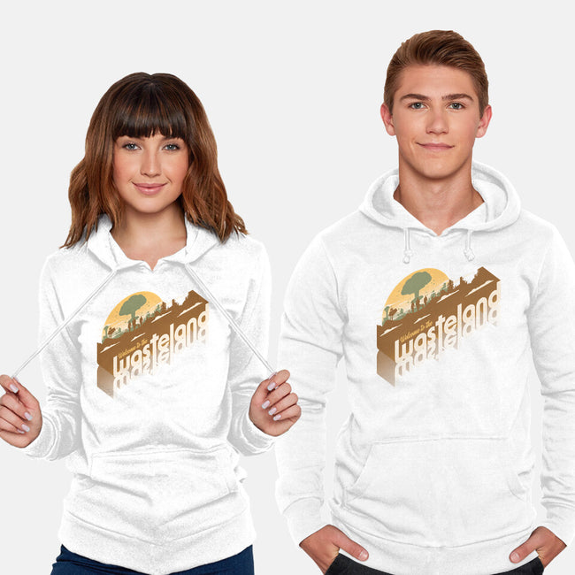Sunset Wasteland-Unisex-Pullover-Sweatshirt-Getsousa!