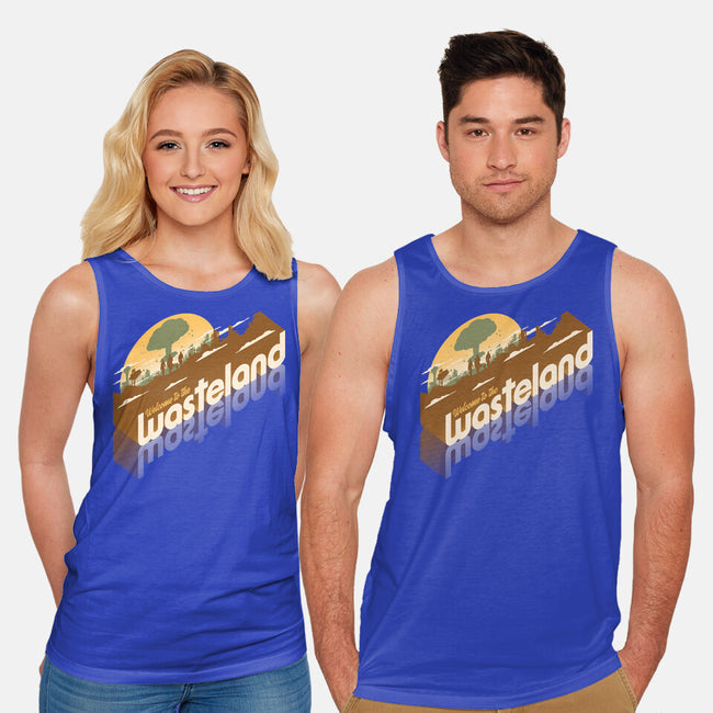 Sunset Wasteland-Unisex-Basic-Tank-Getsousa!