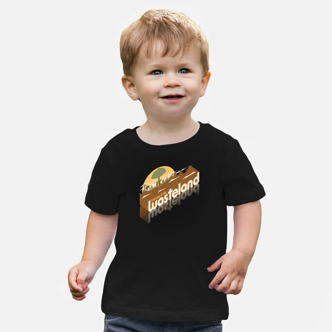 Sunset Wasteland-Baby-Basic-Tee-Getsousa!