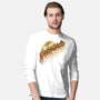 Sunset Wasteland-Mens-Long Sleeved-Tee-Getsousa!