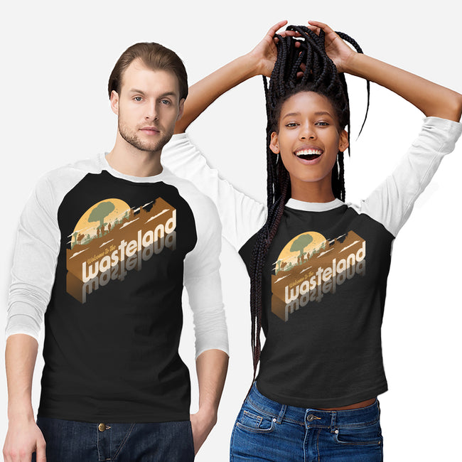 Sunset Wasteland-Unisex-Baseball-Tee-Getsousa!