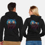 Boys From The Underworld-Unisex-Zip-Up-Sweatshirt-glitchygorilla