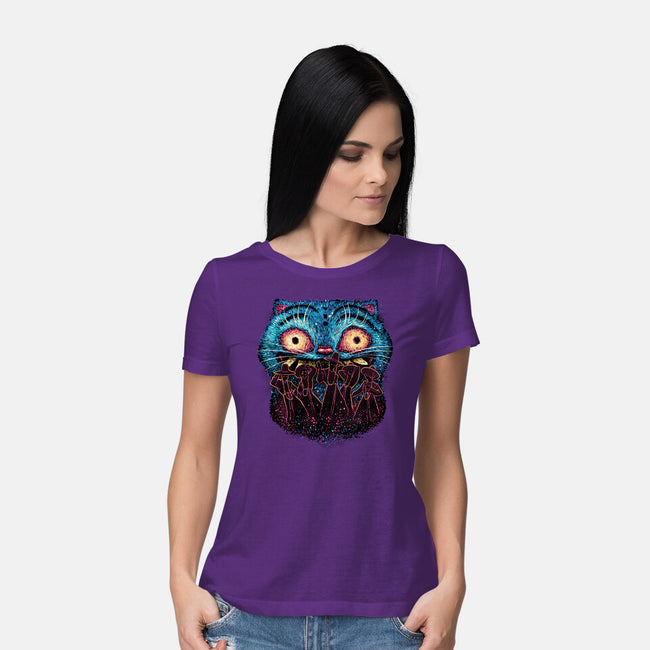 Boys From The Underworld-Womens-Basic-Tee-glitchygorilla