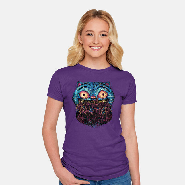 Boys From The Underworld-Womens-Fitted-Tee-glitchygorilla