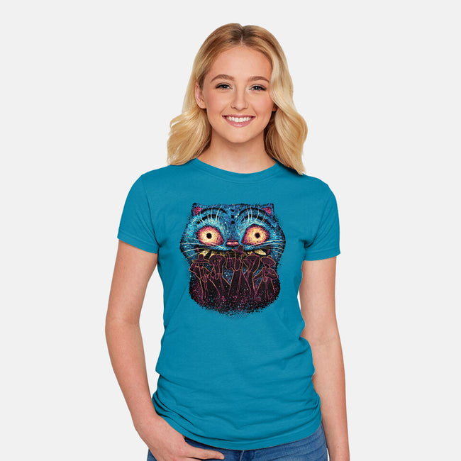 Boys From The Underworld-Womens-Fitted-Tee-glitchygorilla