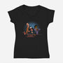 Stranger Science-Womens-V-Neck-Tee-AndreusD