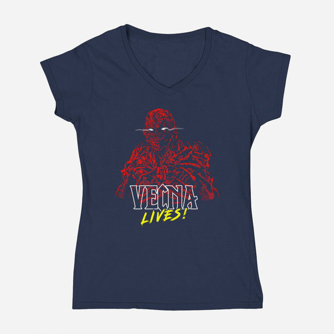 The Survivor-Womens-V-Neck-Tee-AndreusD
