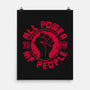 All Power-None-Matte-Poster-teesgeex