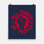 All Power-None-Matte-Poster-teesgeex