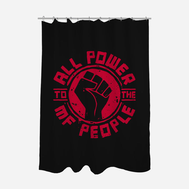 All Power-None-Polyester-Shower Curtain-teesgeex