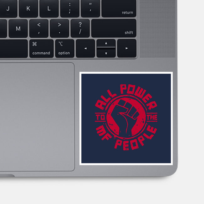 All Power-None-Glossy-Sticker-teesgeex