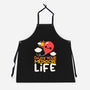 Enjoy Your Mediocre Life-Unisex-Kitchen-Apron-NemiMakeit