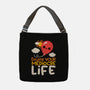 Enjoy Your Mediocre Life-None-Adjustable Tote-Bag-NemiMakeit
