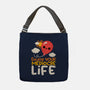 Enjoy Your Mediocre Life-None-Adjustable Tote-Bag-NemiMakeit