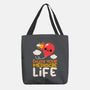 Enjoy Your Mediocre Life-None-Basic Tote-Bag-NemiMakeit