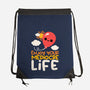 Enjoy Your Mediocre Life-None-Drawstring-Bag-NemiMakeit