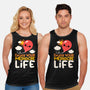 Enjoy Your Mediocre Life-Unisex-Basic-Tank-NemiMakeit