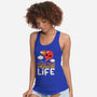 Enjoy Your Mediocre Life-Womens-Racerback-Tank-NemiMakeit