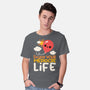 Enjoy Your Mediocre Life-Mens-Basic-Tee-NemiMakeit