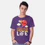 Enjoy Your Mediocre Life-Mens-Basic-Tee-NemiMakeit