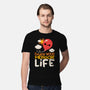Enjoy Your Mediocre Life-Mens-Premium-Tee-NemiMakeit